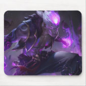 Tapis De Souris Burning Vengeance Jeu Mousepad | Thème flamme (Devant)