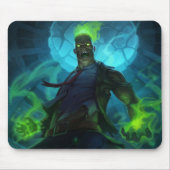 Tapis De Souris Burning Vengeance Jeu Mousepad | Thème flamme (Devant)