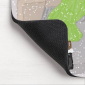 Tapis De Souris Burrrr Mousepad Main tirée (Coin)
