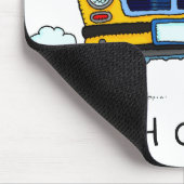 Tapis De Souris Bus scolaire à Mousepad (Coin)