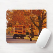 TAPIS DE SOURIS BUS SCOLAIRE MOUSEPAD (Avec souris)