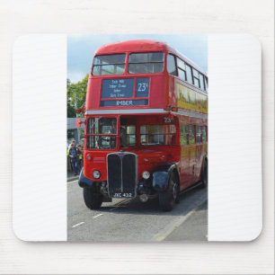 Tapis De Souris Bus vintage de Londres