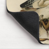 Tapis De Souris Buse à queue rouge des oiseaux d'Amérique d'Audubo (Coin)