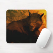 Tapis De Souris Buste de loup-garou (Avec souris)