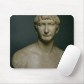 Tapis De Souris Buste de portrait d'empereur Trajan (53-117 (Avec souris)