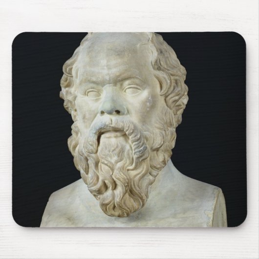 Tapis De Souris Buste de Socrates (Devant)