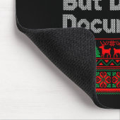 Tapis De Souris But Did You Doent It Funny Office Christmas Ugly S (Coin)
