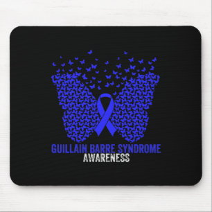 Tapis De Souris Butterflies Ribbon Guillain Byrre Syndrome Académi