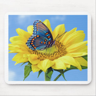 Tapis De Souris butterfly_flower_mousepad