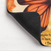 Tapis De Souris Butterfly Mouse Pad 1 Timothy 4:12 (Coin)