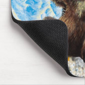 Tapis De Souris "Buvant bourgeonne" Mousepad (Coin)