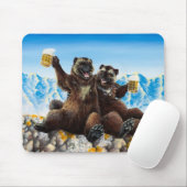 Tapis De Souris "Buvant bourgeonne" Mousepad (Avec souris)