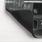 Tapis De Souris BW Black & White London Bus & Big Ben (Coin)