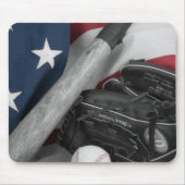 Tapis De Souris bwredblue de basebasll (Devant)