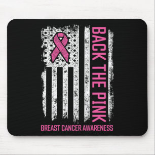 Tapis De Souris Byck the Pink American Flag Breast Cancer Awards