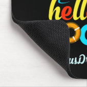 Tapis De Souris Bye Bye School Hello Pool #busdriversquad Funny Bu (Coin)