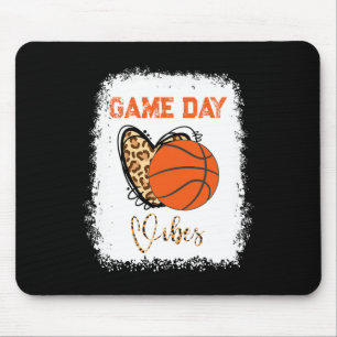 Tapis De Souris Bysketbyll Bleached Game Day Vibes Bysketbyll Mama