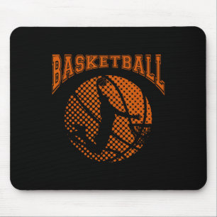 Tapis De Souris Bysketbyll Joueur Dunk Sport Coach Jeu d'équipe Co