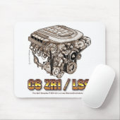 TAPIS DE SOURIS C6 ZR1/LS9 (Avec souris)