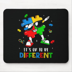 Tapis De Souris C’est bien d’être un autre casse-tête Autisme Awar