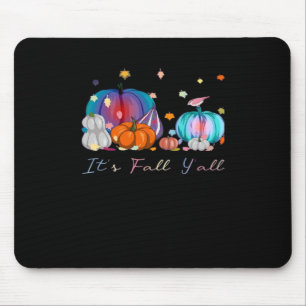 Tapis De Souris C’est l’automne Y’all Drôle magique Halloween Citr