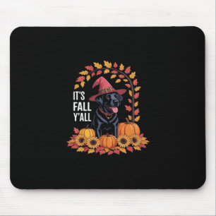 Tapis De Souris C’est l’automne Y’all Halloween Thanksgiving Drôle