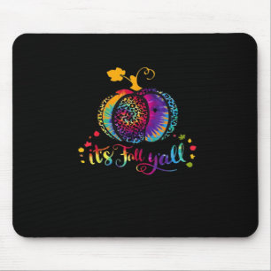 Tapis De Souris C’est le Fall Y’all Tie Dye Empreinte de léopard H