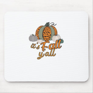 Tapis De Souris C’est le Motif Leopard Citrouille de l’automne