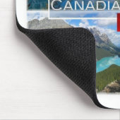 Tapis De Souris CA Canada - Lac Bow - Parc national Banff - (Coin)