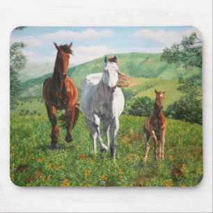 Tapis De Souris caballos