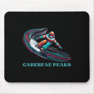 Tapis De Souris Caberfae Peaks Michigan Snowboard