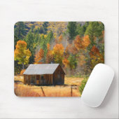 Tapis De Souris Cabine d'automne (Avec souris)