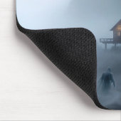 Tapis De Souris Cabine de journaux par le lac Haunted (Coin)