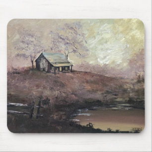 Tapis De Souris Cabine Vintage sur le Golden Pond Mouse Pad