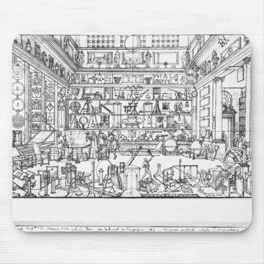 Tapis De Souris Cabinet de physique, 1687 (Devant)