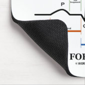 Tapis De Souris Câblé Pour Le Rythme De Coeur (ECG/EKG Sinus Rhyth (Coin)