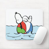 Tapis De Souris cacahuètes | Snoopy Beach Ball Beach (Avec souris)