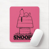 Tapis De Souris cacahuètes | Snoopy Le Secret À La Vie (Avec souris)