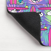 Tapis De Souris cacahuètes | Snoopy Purple Surf Motif (Coin)