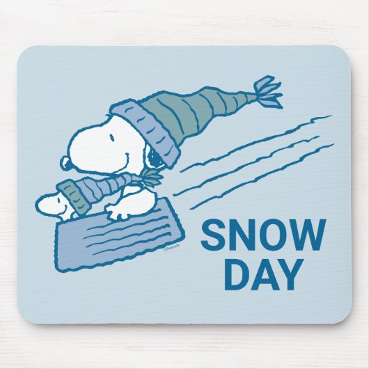 Tapis De Souris cacahuètes | Snoopy & Woodstock (Devant)