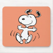 Tapis De Souris cacahuètes | Une Danse Heureuse Snoopy (Devant)