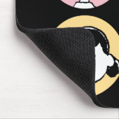 Tapis De Souris cacahuètes | Visages de Lucy (Coin)