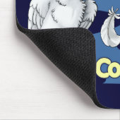 Tapis De Souris Cacatoès crêté Mousepad de soufre de "Cutie" (Coin)