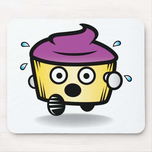 Tapis De Souris Cachez vos petits gâteaux ! (Devant)