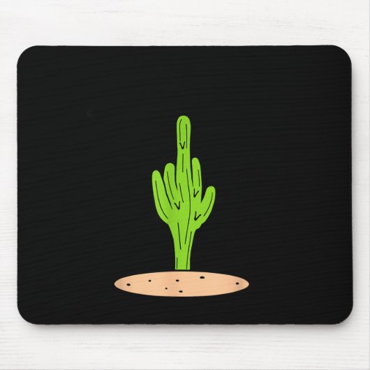 Tapis De Souris Cactus Don't Be A  (Devant)