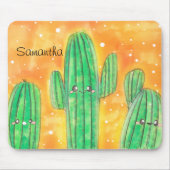 Tapis De Souris Cactus du désert (Devant)