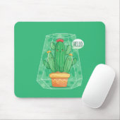 Tapis De Souris Cactus mignon (Avec souris)