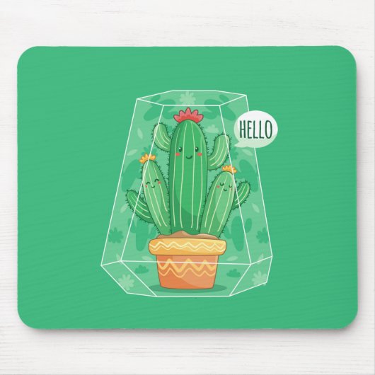 Tapis De Souris Cactus mignon (Devant)