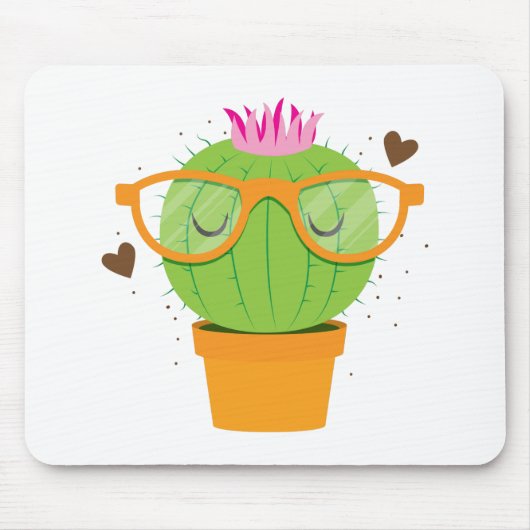 Tapis De Souris cactus ringard mignon (Devant)