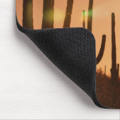 Tapis De Souris Cactus sur le désert (Coin)